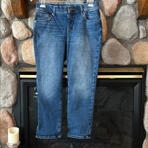 Jag Jeans Women's Maya Capri Pull-On Mid-Rise Stretch Jeans, Size 8/24